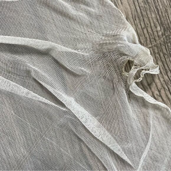 Anna Campbell Boned Strapless bodice silk chiffon corset Wedding Dress w train - Picture 9 of 14